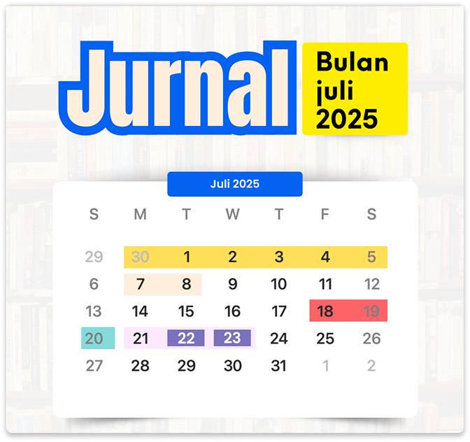 kalender bulan juli